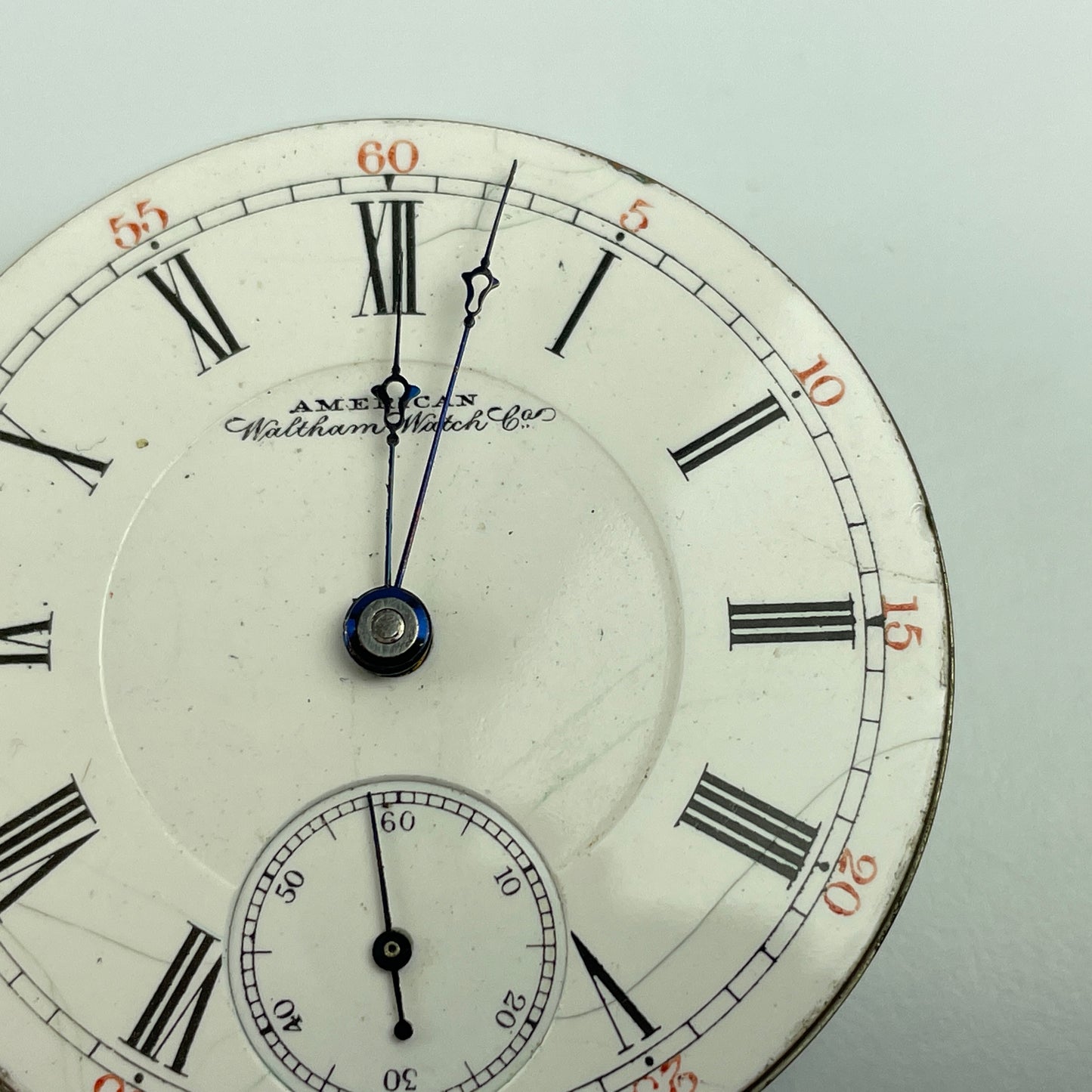 Lot 20- Waltham 18 Size Model 1883 Pocket Watch Movement