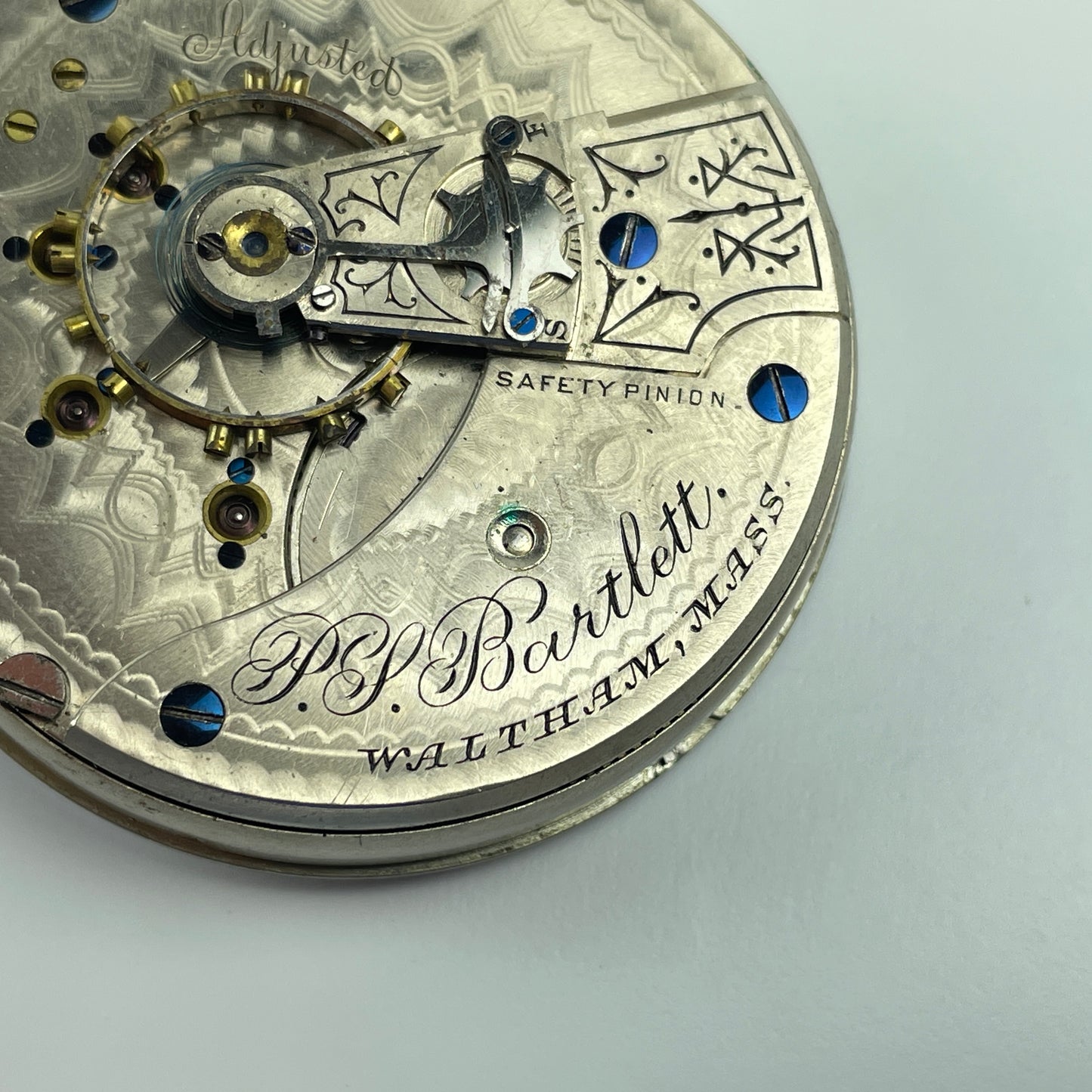 Lot 20- Waltham 18 Size Model 1883 Pocket Watch Movement