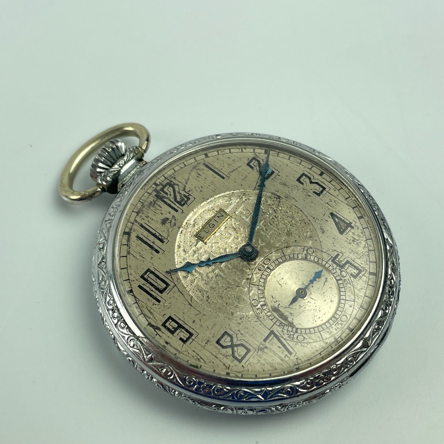 Lot 21- Elgin 12 Size 17 Jewel Pocket Watch