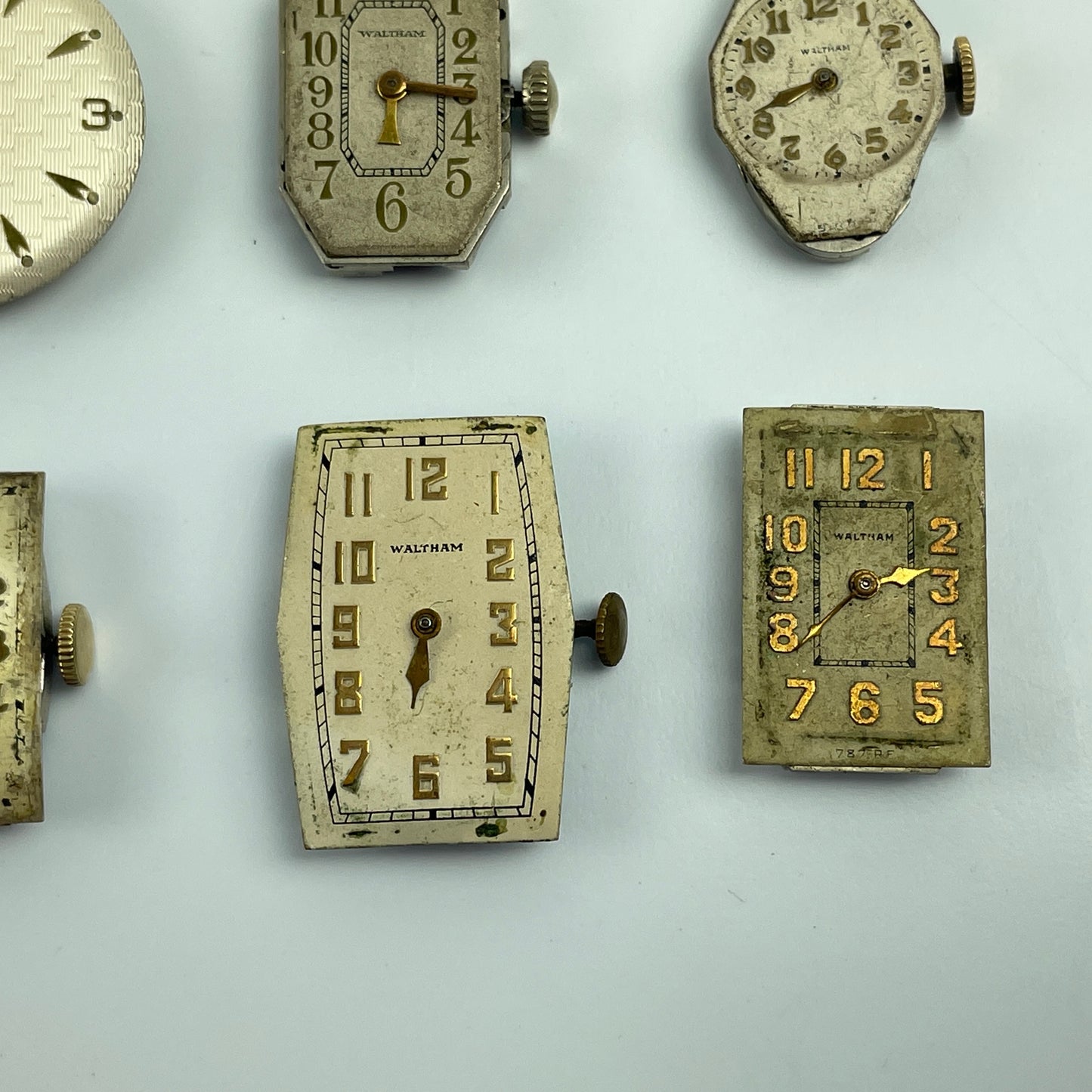 Lot 29- Waltham Vintage Mechanical Wristwatch Movements