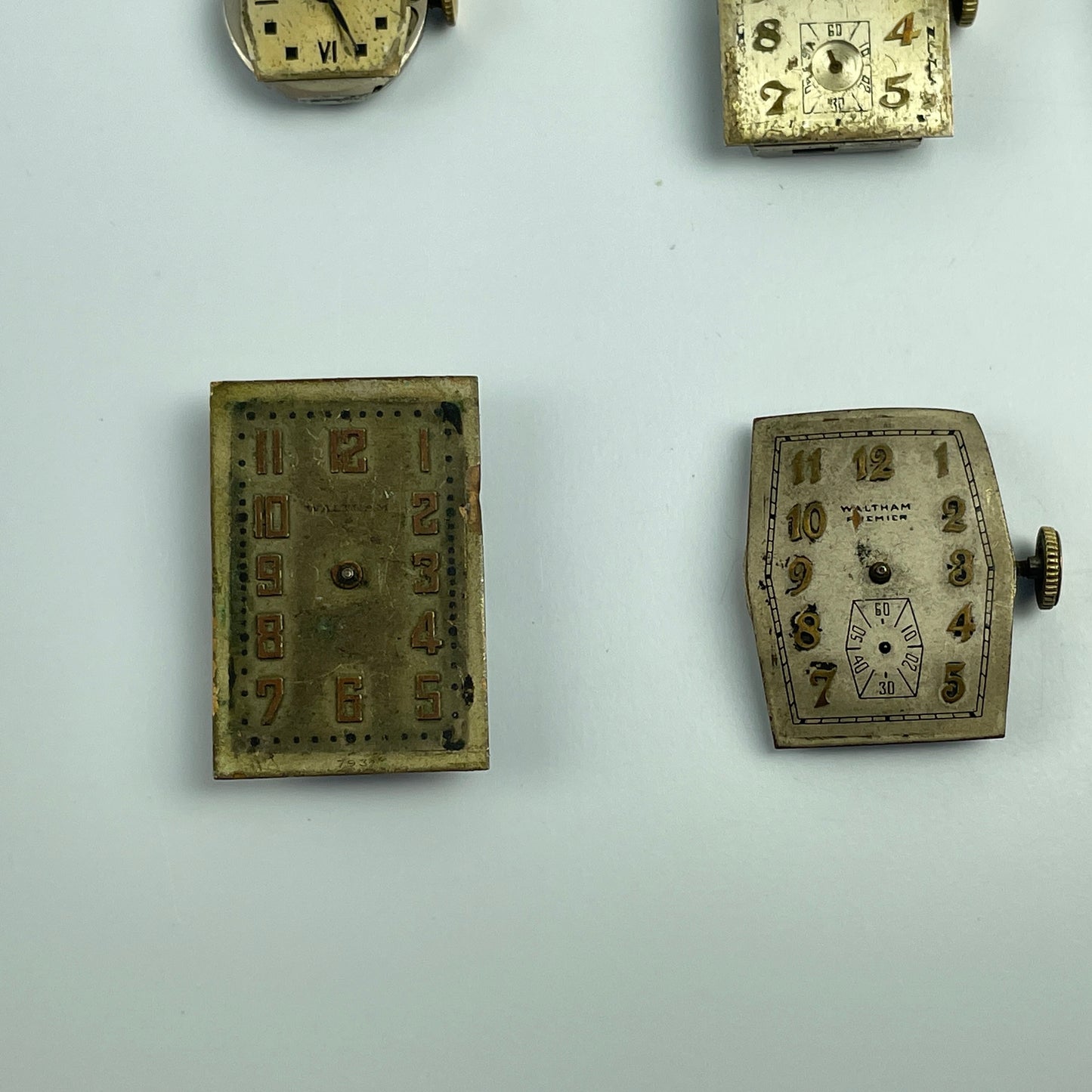 Lot 29- Waltham Vintage Mechanical Wristwatch Movements