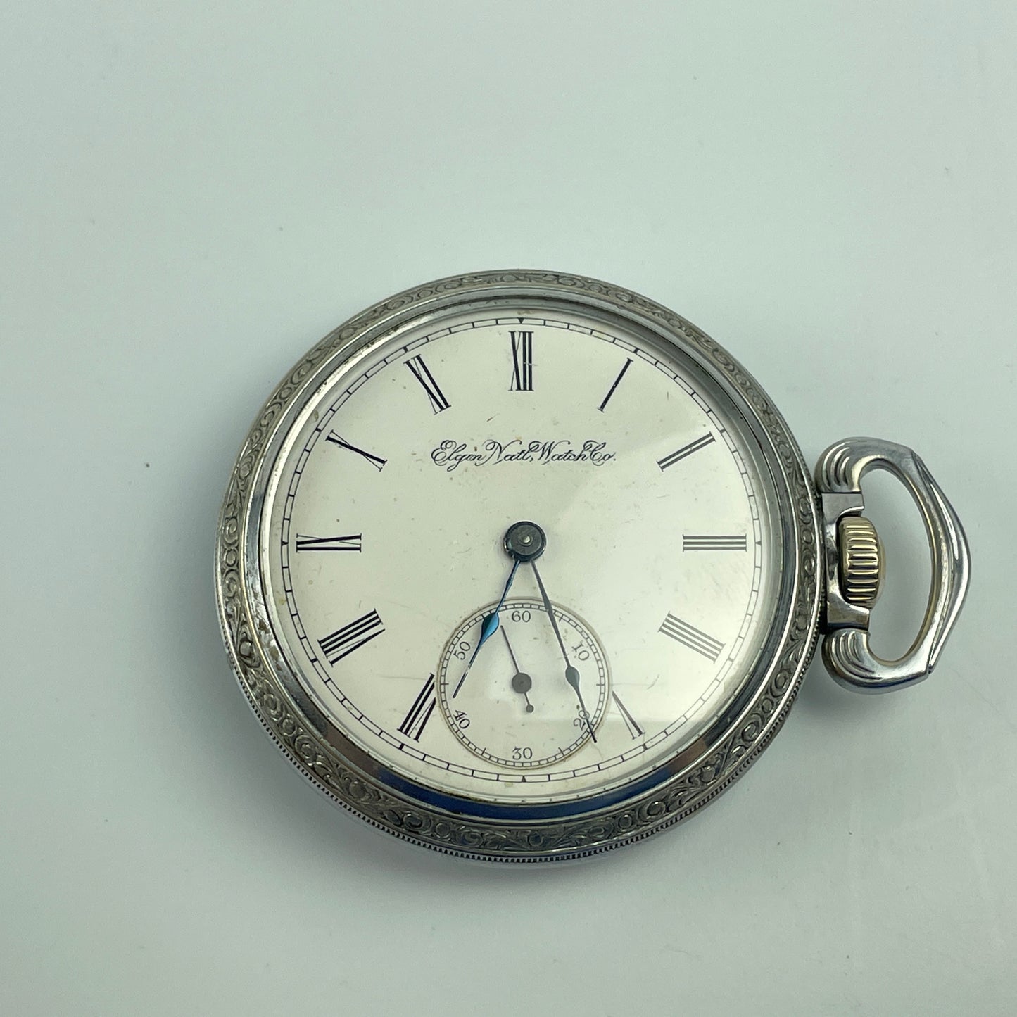 Lot 31- Elgin 18 Size open face Pocket Watch