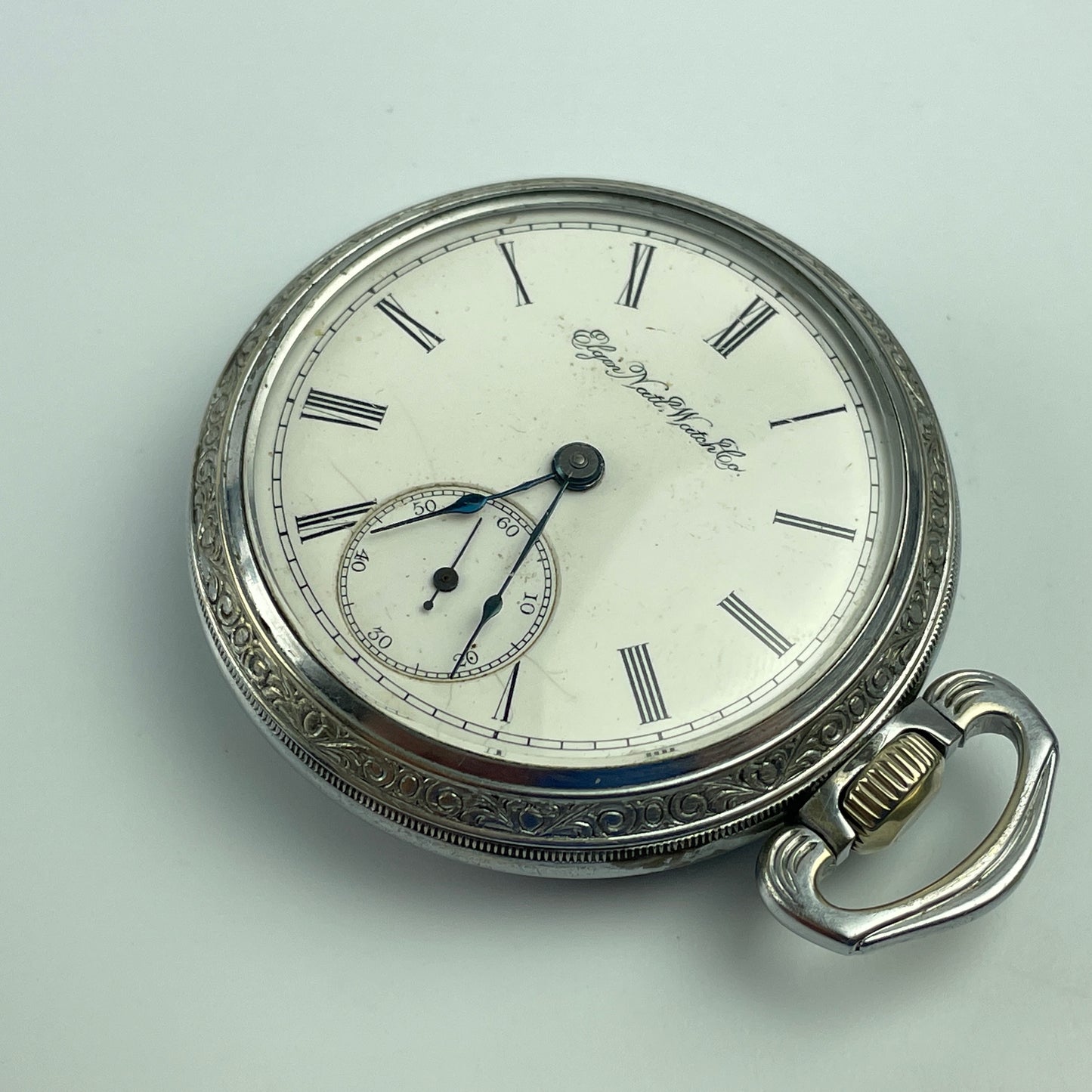 Lot 31- Elgin 18 Size open face Pocket Watch