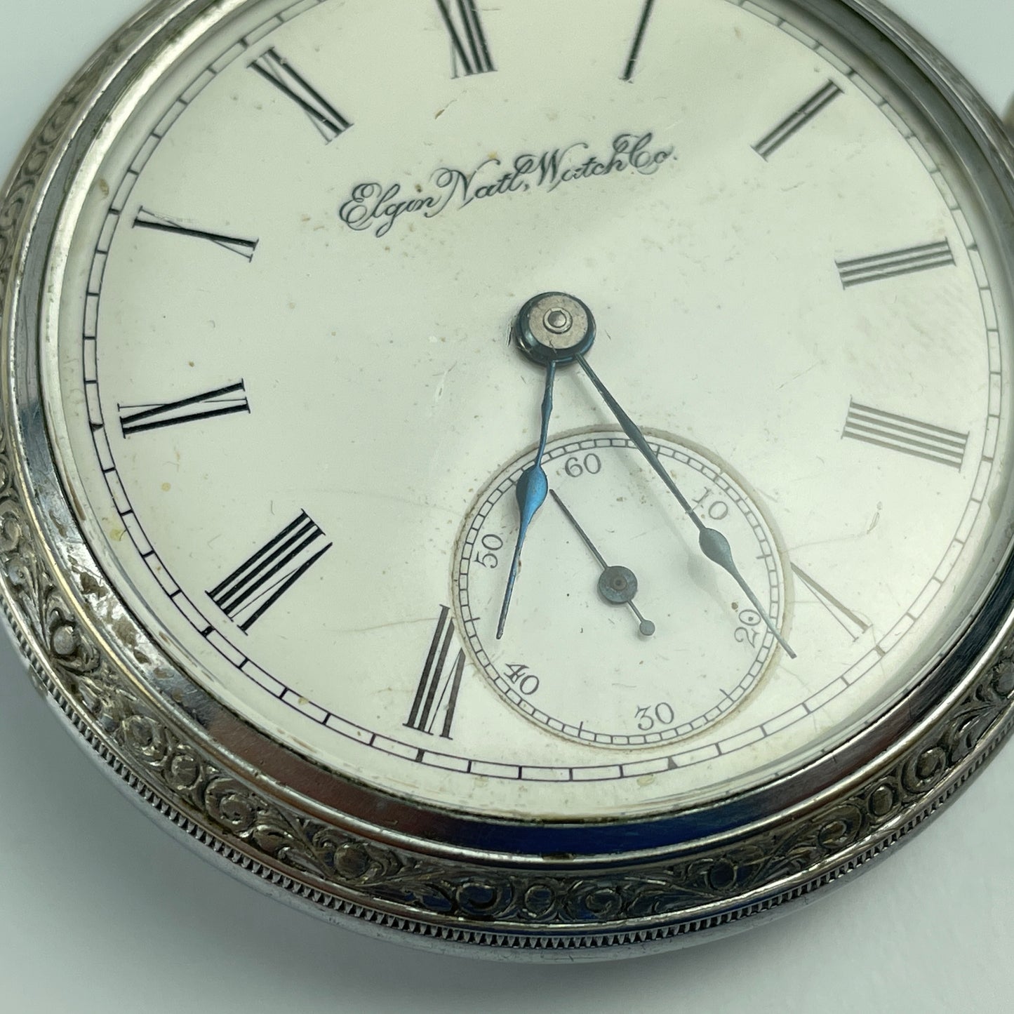 Lot 31- Elgin 18 Size open face Pocket Watch