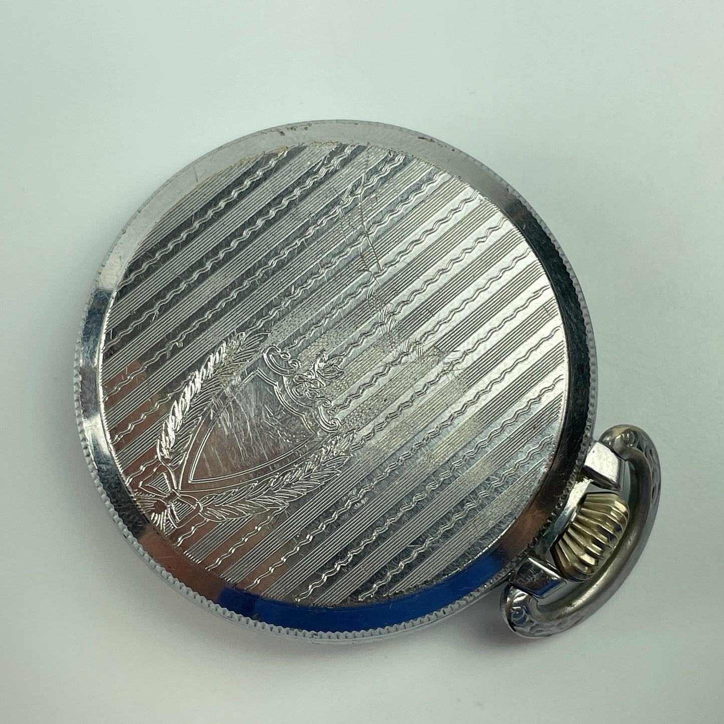 Lot 34- Waltham 16 Size Open Face Pocket Watch