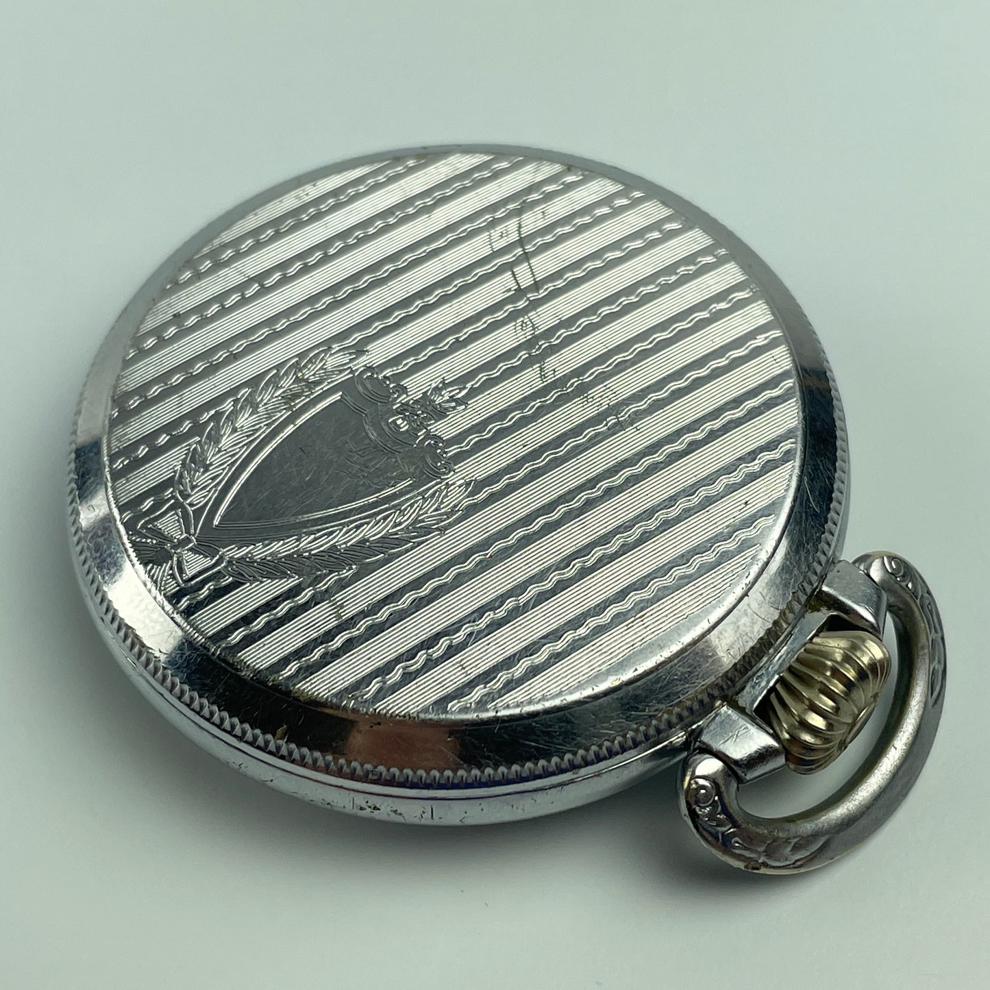 Lot 34- Waltham 16 Size Open Face Pocket Watch