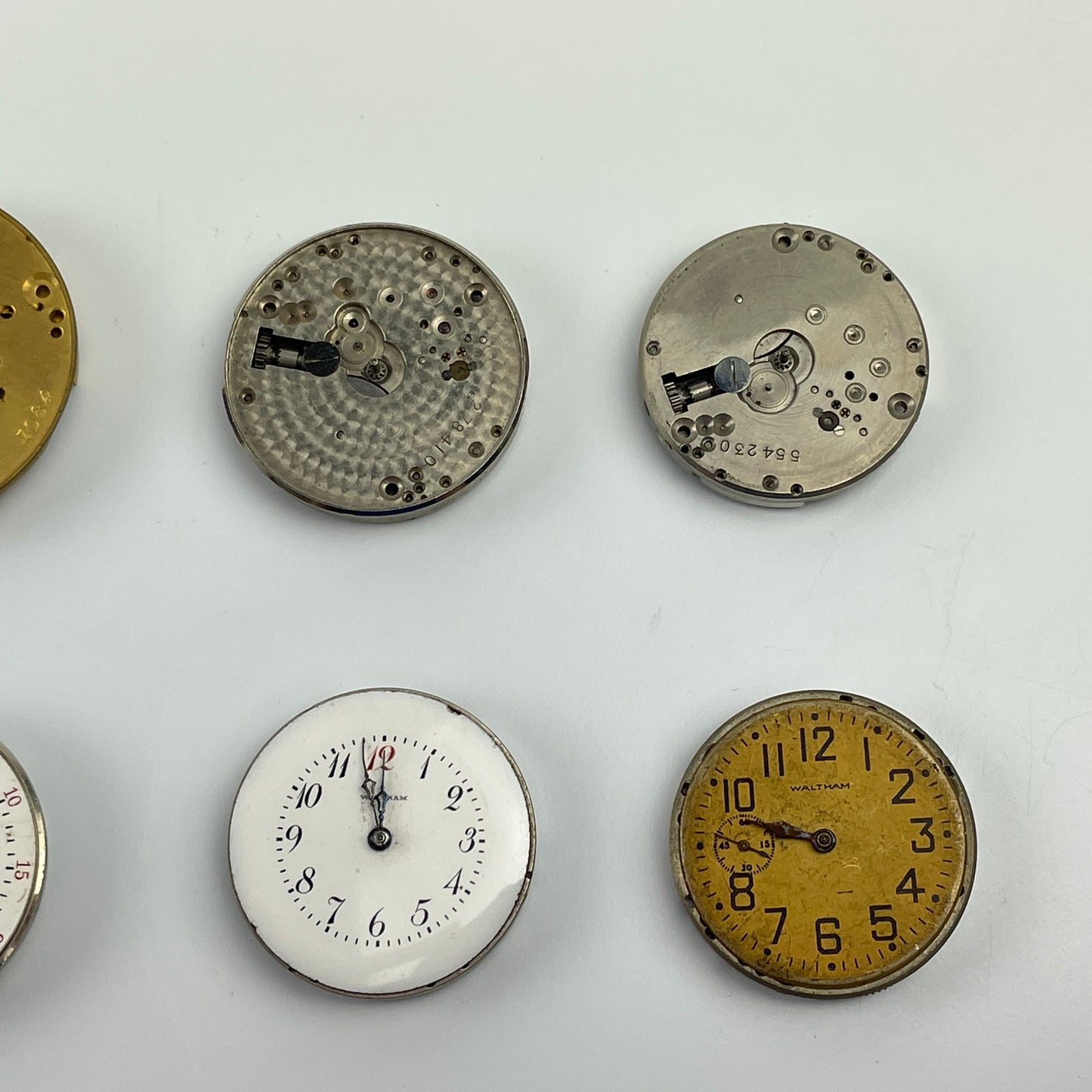 Lot 35- Waltham & U.S. Waltham Watch Co. Movements