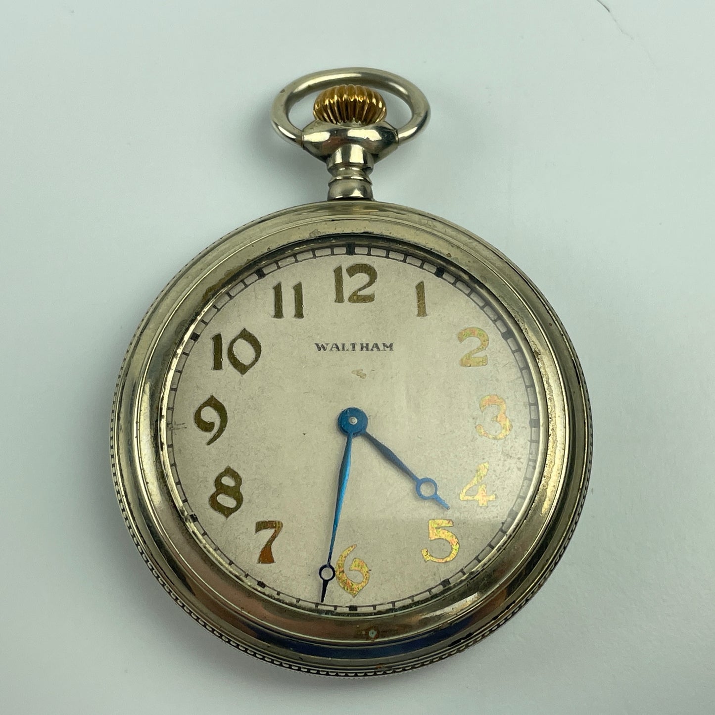 Lot 38- Waltham 47 MM Open Face Pocket Watch