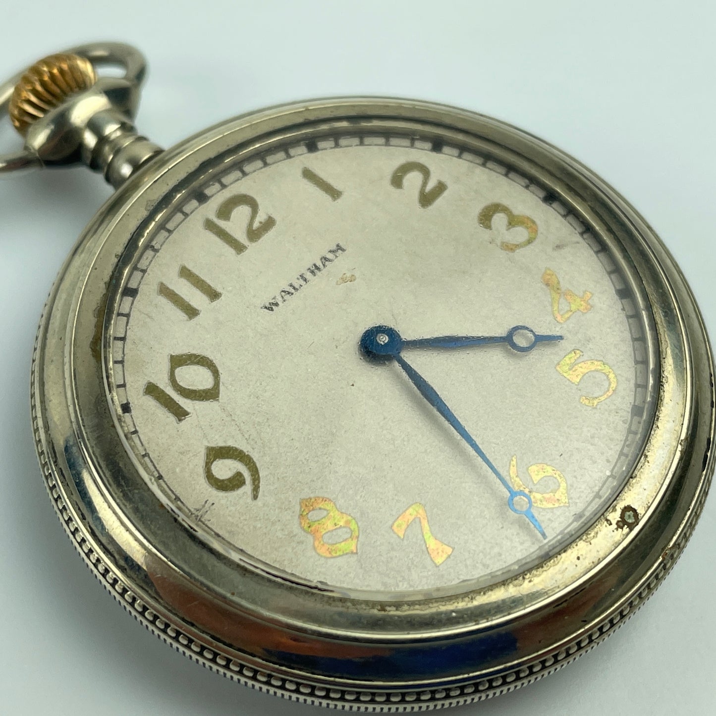 Lot 38- Waltham 47 MM Open Face Pocket Watch