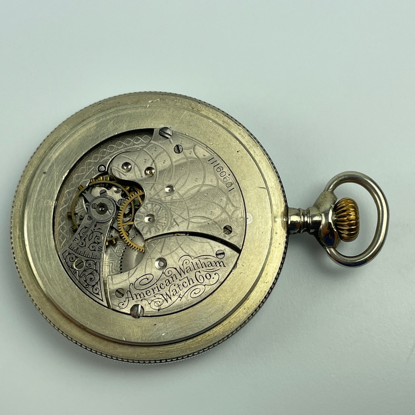 Lot 38- Waltham 47 MM Open Face Pocket Watch