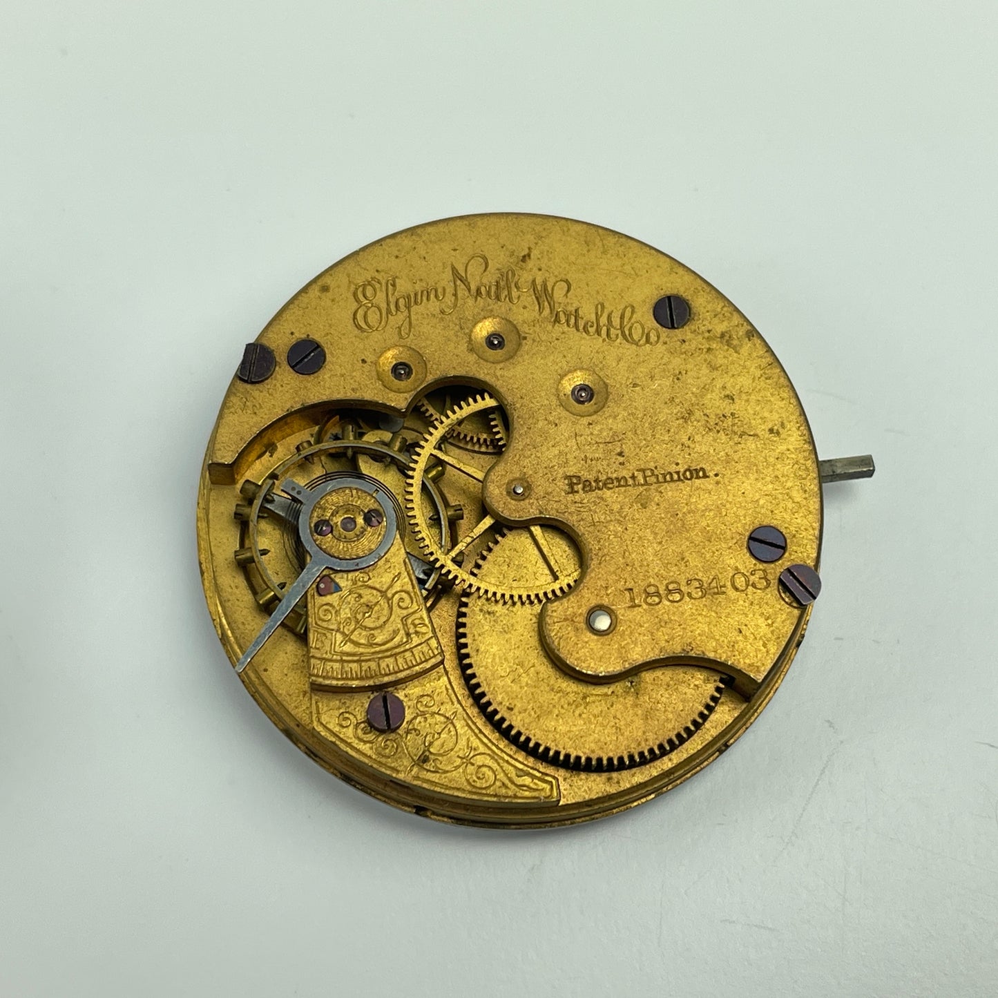Lot 40- Elgin 6 & 12 Size Pocket Watch Movements
