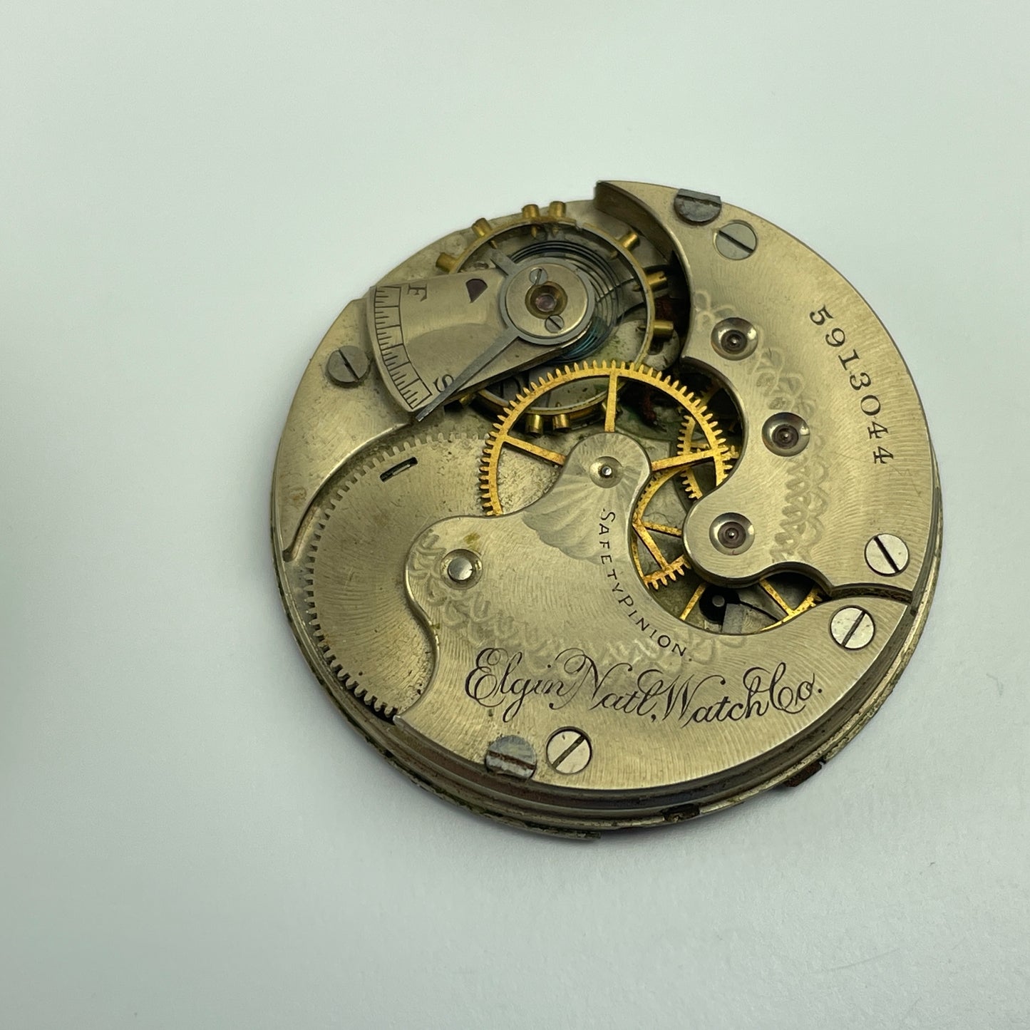 Lot 40- Elgin 6 & 12 Size Pocket Watch Movements