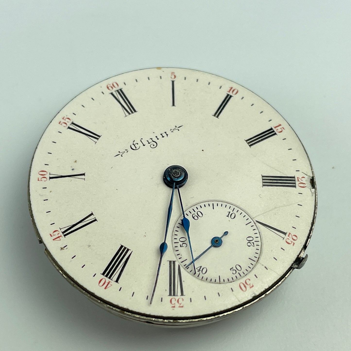 Lot 42- Elgin 16 & 18 Size Pocket Watch Movements