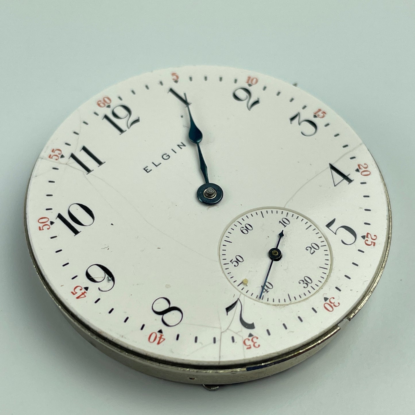 Lot 42- Elgin 16 & 18 Size Pocket Watch Movements