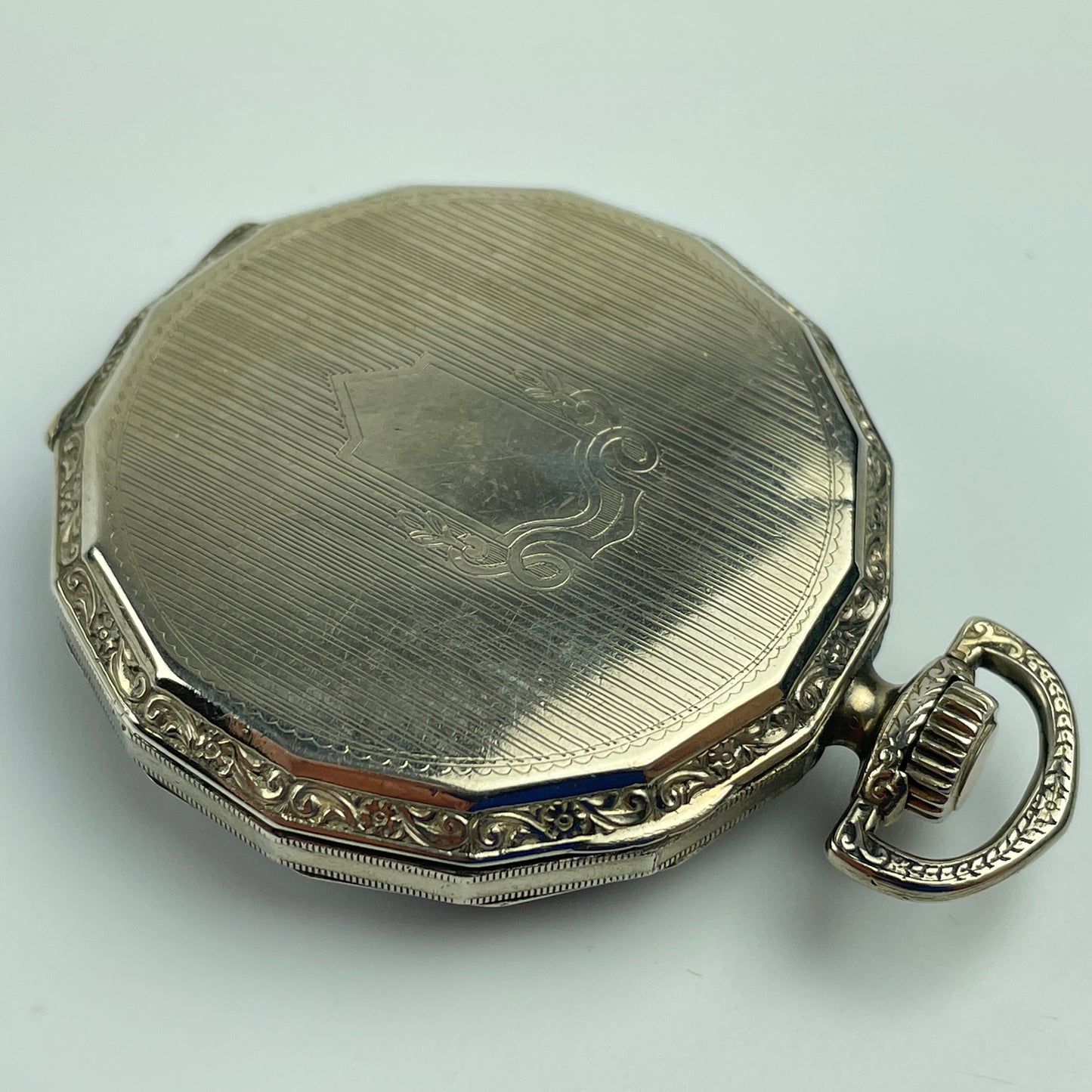 Lot 44- Elgin 12 Size 7 Jewel Pocket Watch