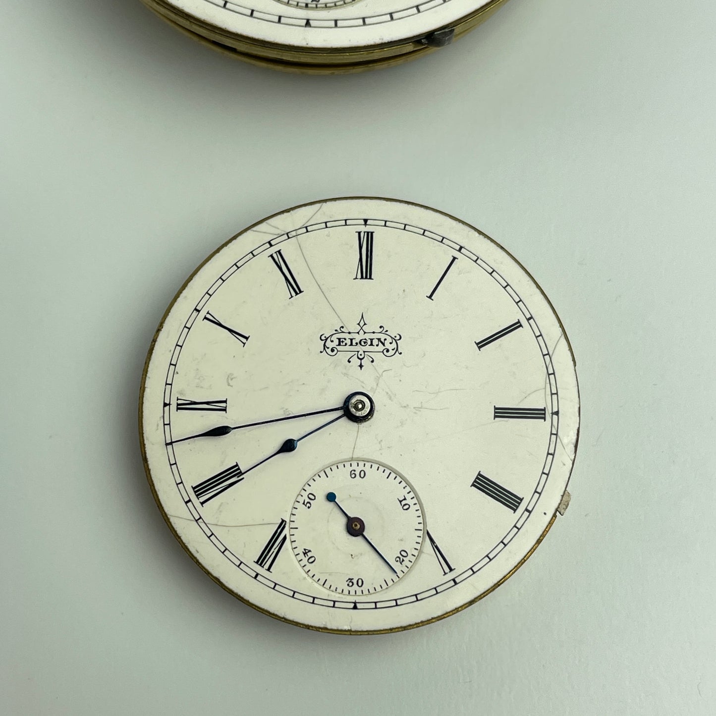Lot 45- Elgin 6, 16 & 18 Size Gilt Pocket Watch Movements