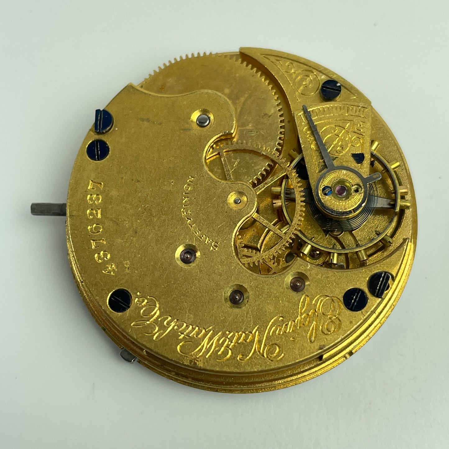Lot 45- Elgin 6, 16 & 18 Size Gilt Pocket Watch Movements