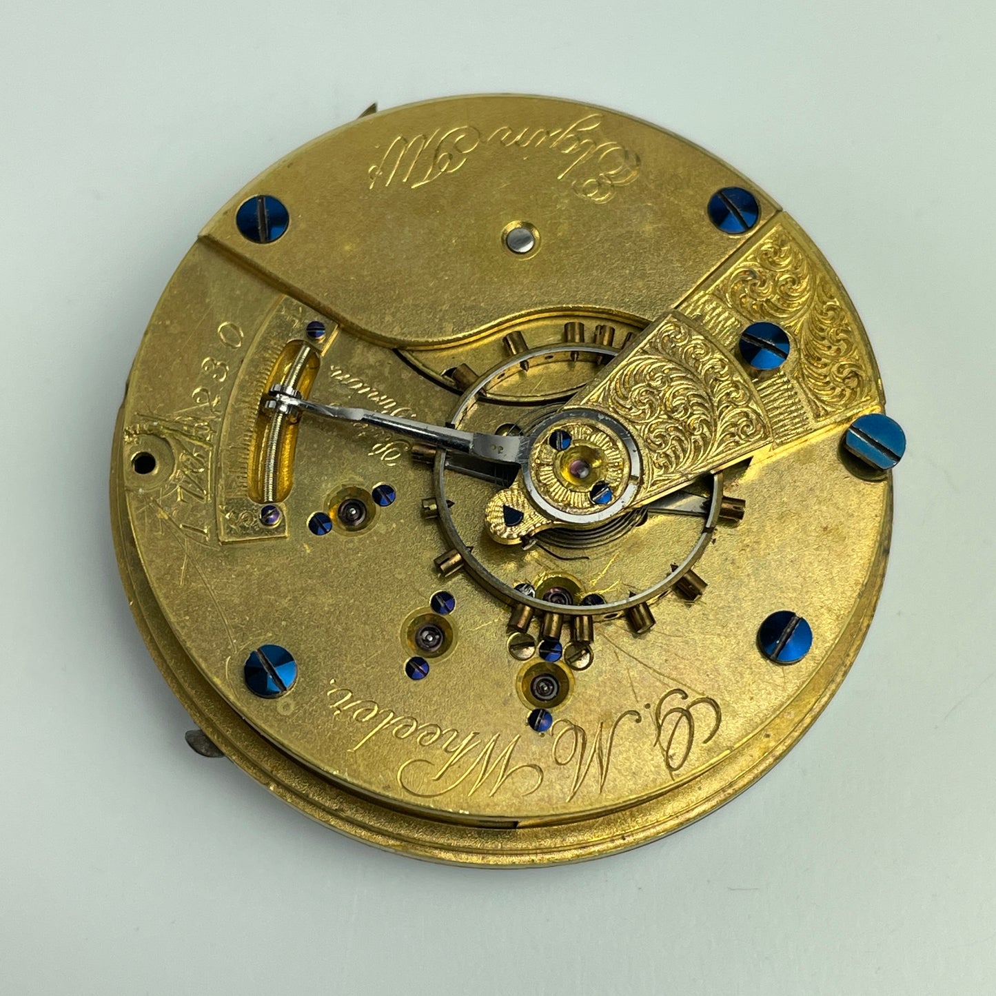 Lot 45- Elgin 6, 16 & 18 Size Gilt Pocket Watch Movements