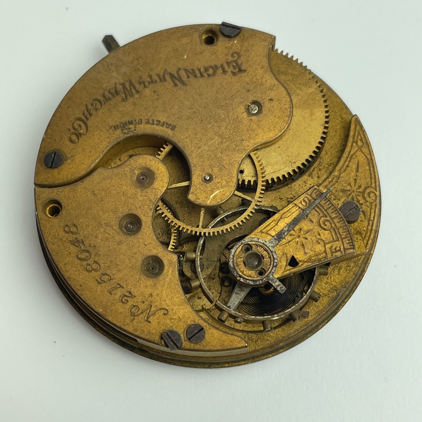 Lot 45- Elgin 6, 16 & 18 Size Gilt Pocket Watch Movements
