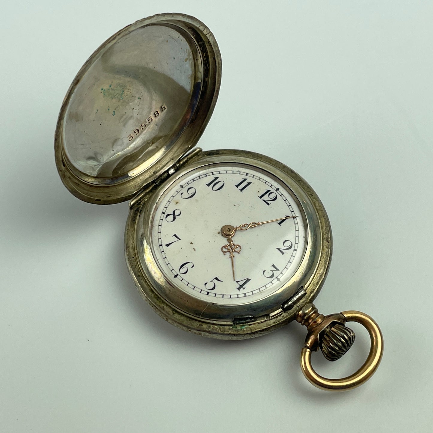 Lot 51- Ladies' 34MM Silver Lapel Watches