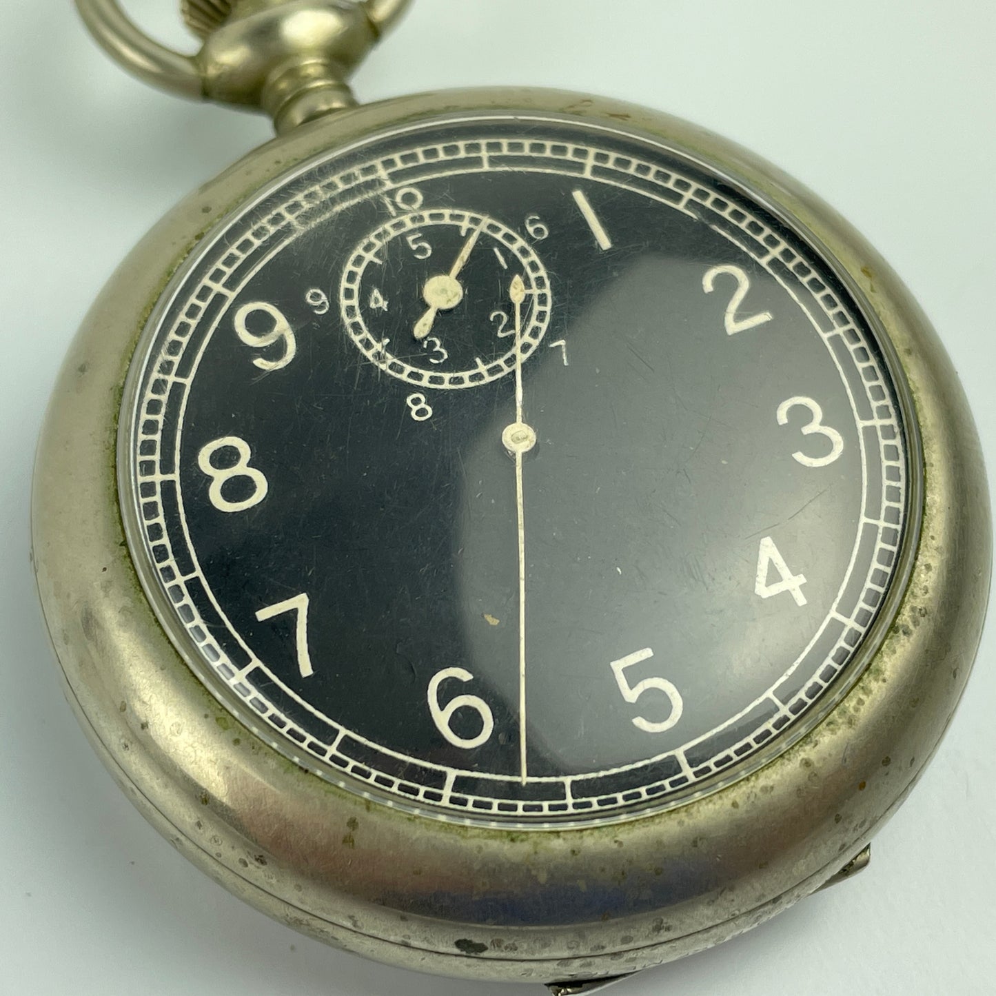 Lot 52- Elgin 16 Size Military Pocket Watch Lap Timer