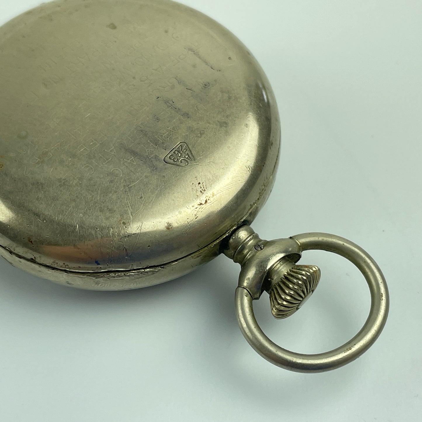 Lot 52- Elgin 16 Size Military Pocket Watch Lap Timer