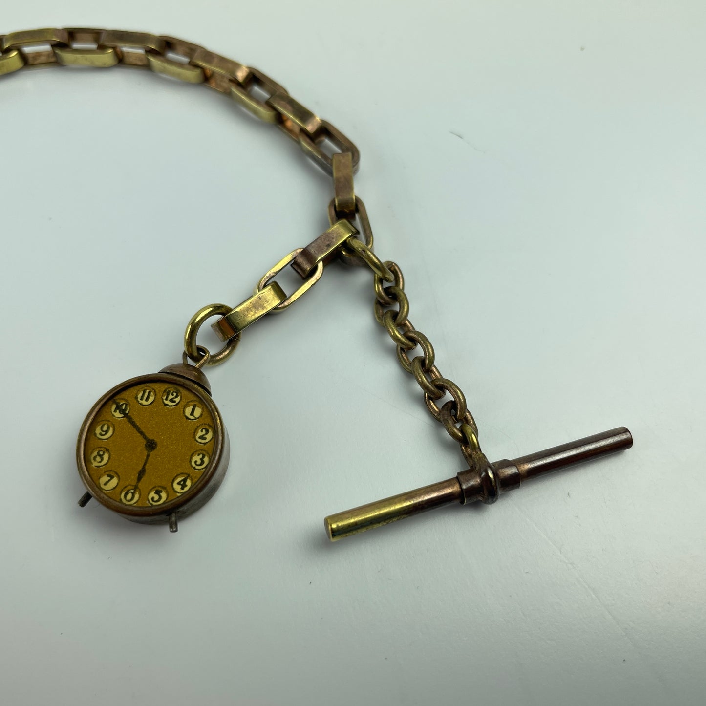 Lot 53- Men's YGF Pocket Watch Chain