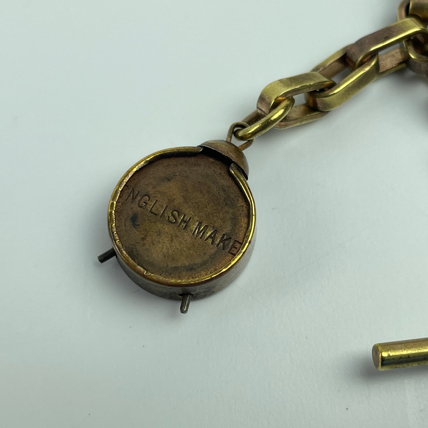 Lot 53- Men's YGF Pocket Watch Chain