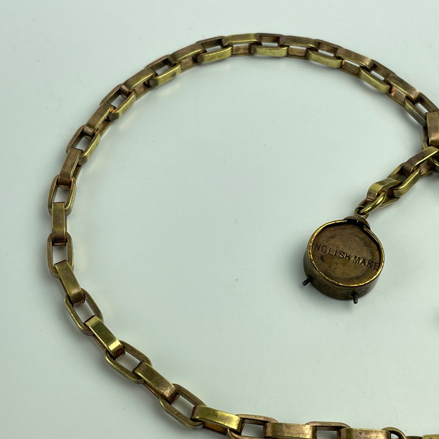 Lot 53- Men's YGF Pocket Watch Chain