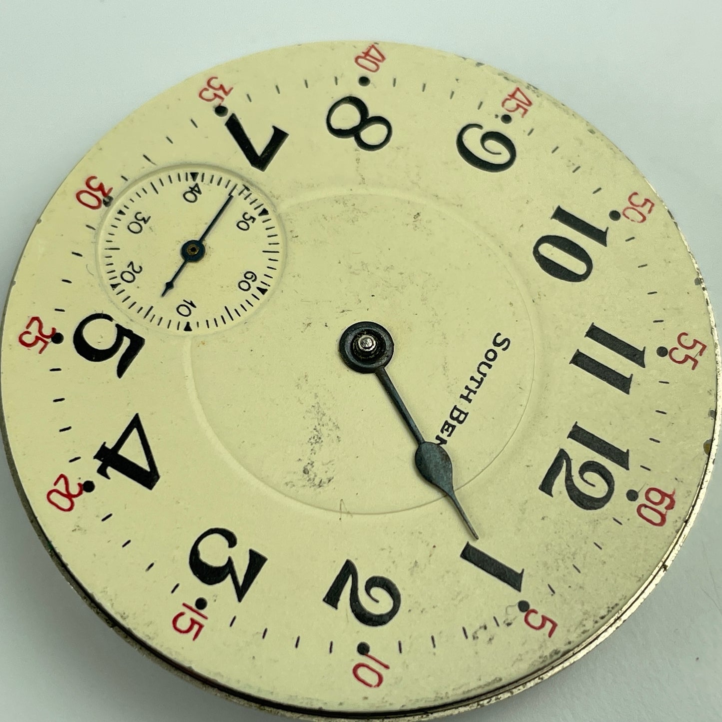 Lot 54- South Bend 16 Size 17 Jewel Pocket Watch Movement