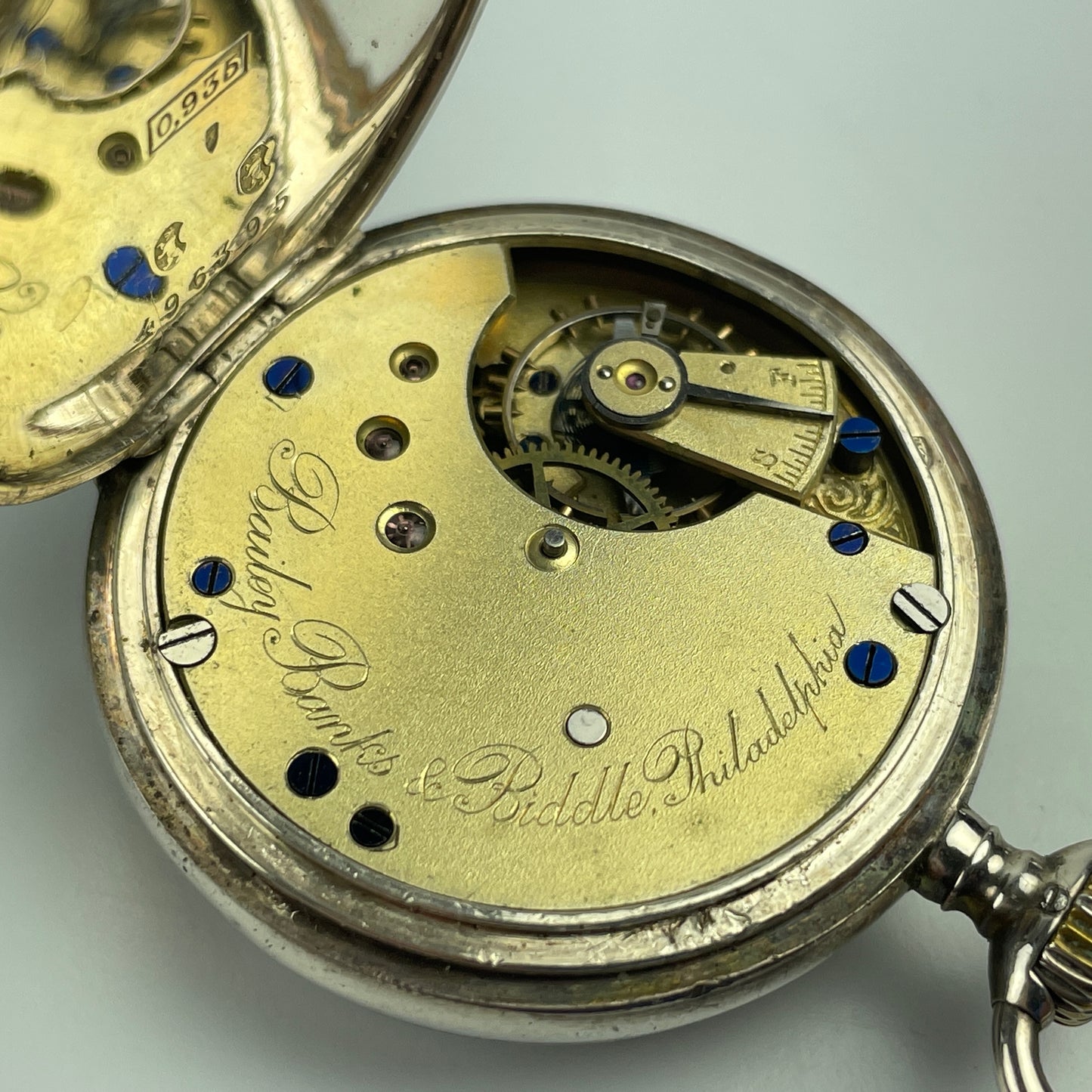 Lot 57- Swiss “BAILEY BANKS & BIDDLE” Pocket Watch
