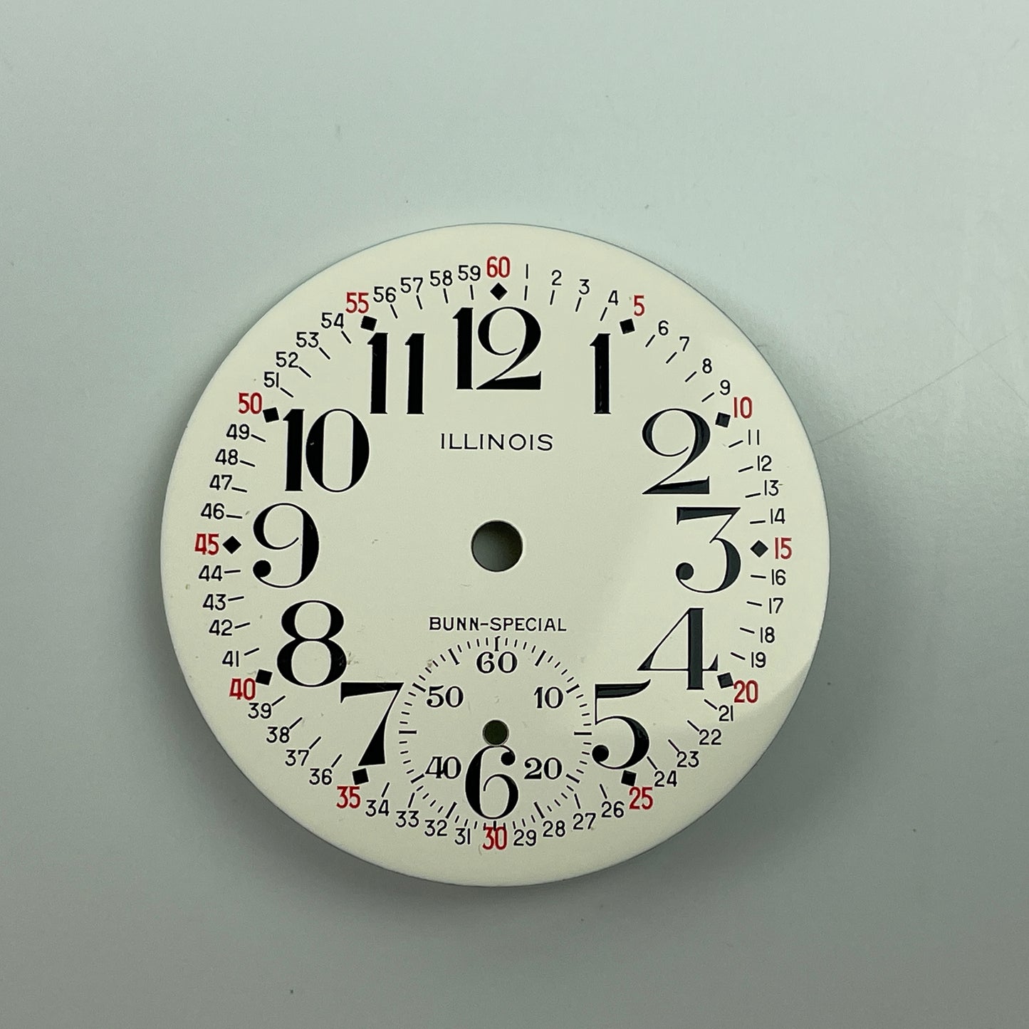 Lot 64- Illinois 16 Size Bunn Special Pocket Watch Dial