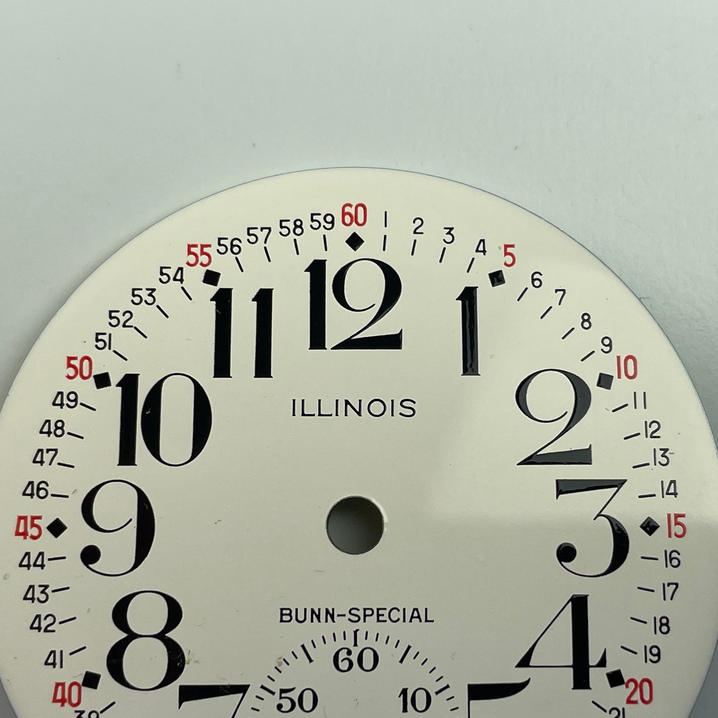 Lot 64- Illinois 16 Size Bunn Special Pocket Watch Dial
