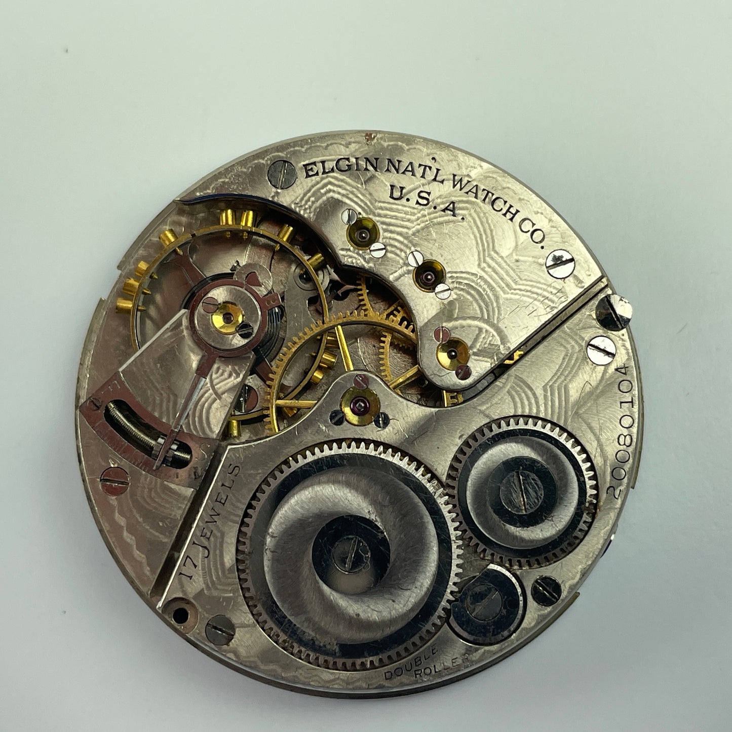 Lot 65- Elgin 12 & 16 Size Pocket Watch Movements