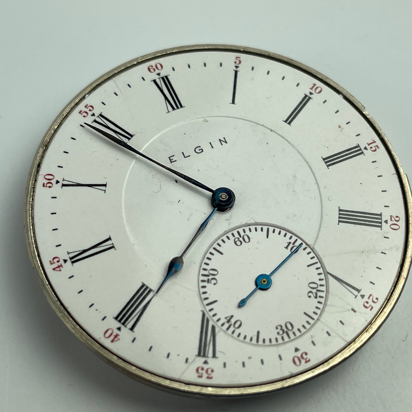 Lot 65- Elgin 12 & 16 Size Pocket Watch Movements
