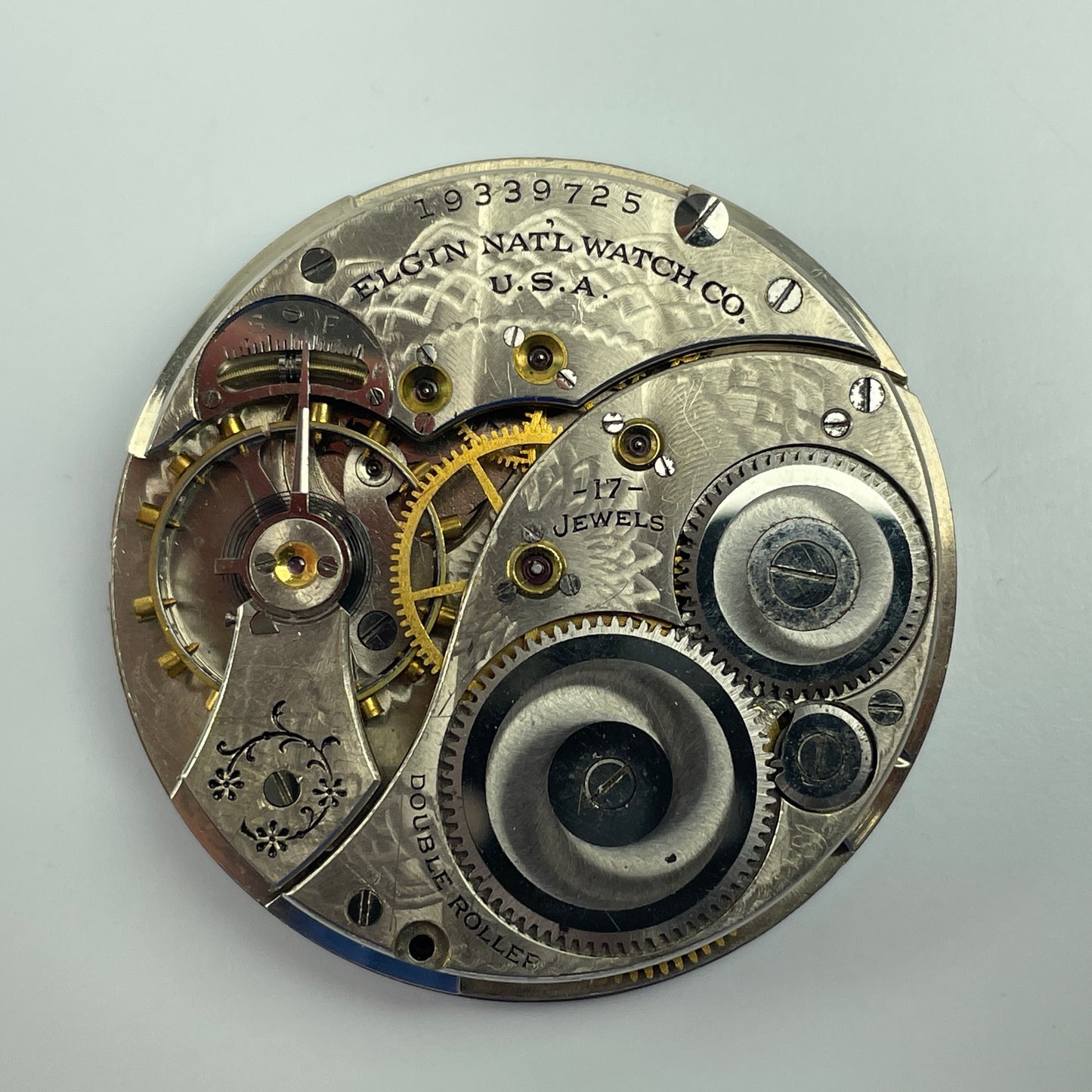 Lot 65- Elgin 12 & 16 Size Pocket Watch Movements