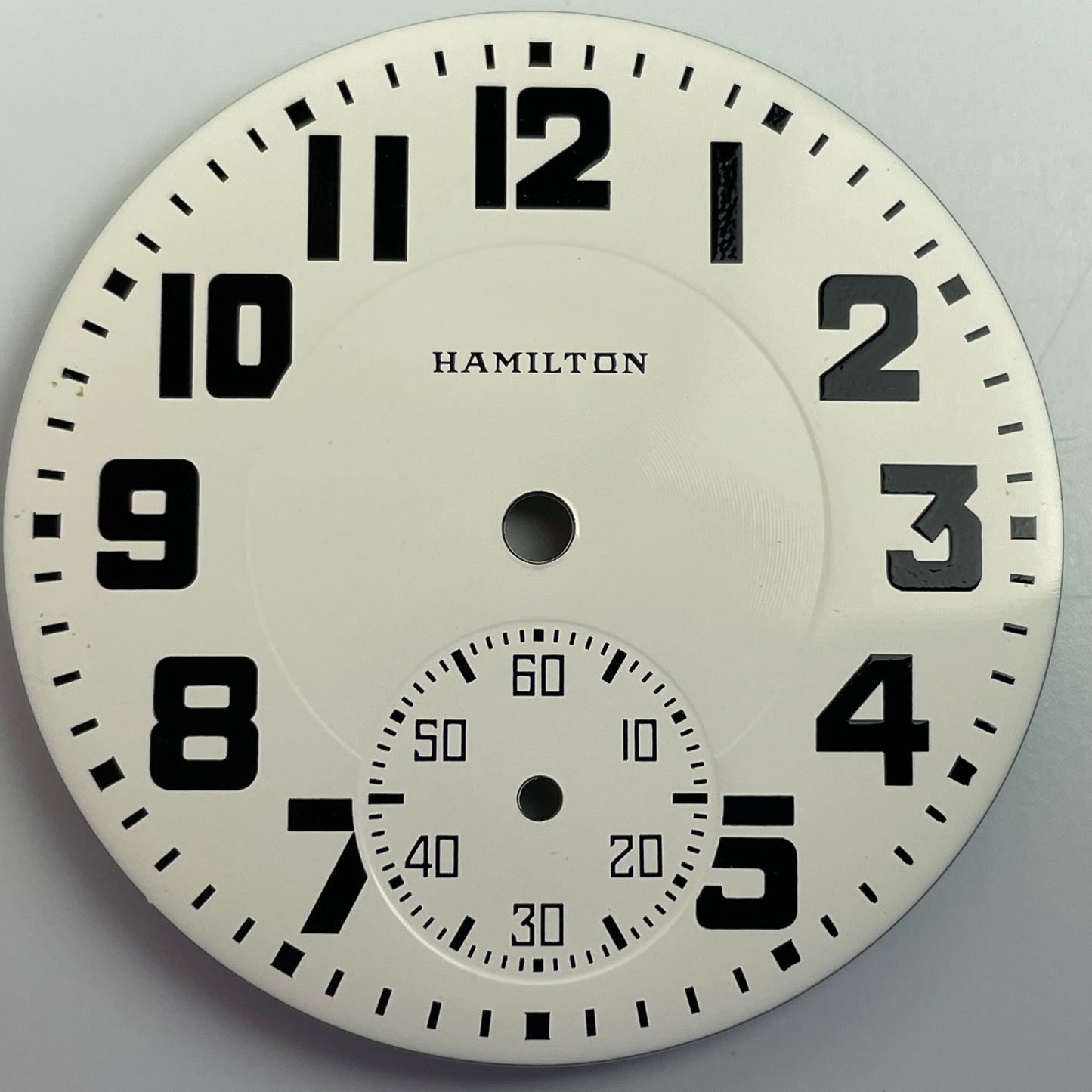 Lot 66- Hamilton 16 Size 992 “RAILROAD” Pocket Watch Dial