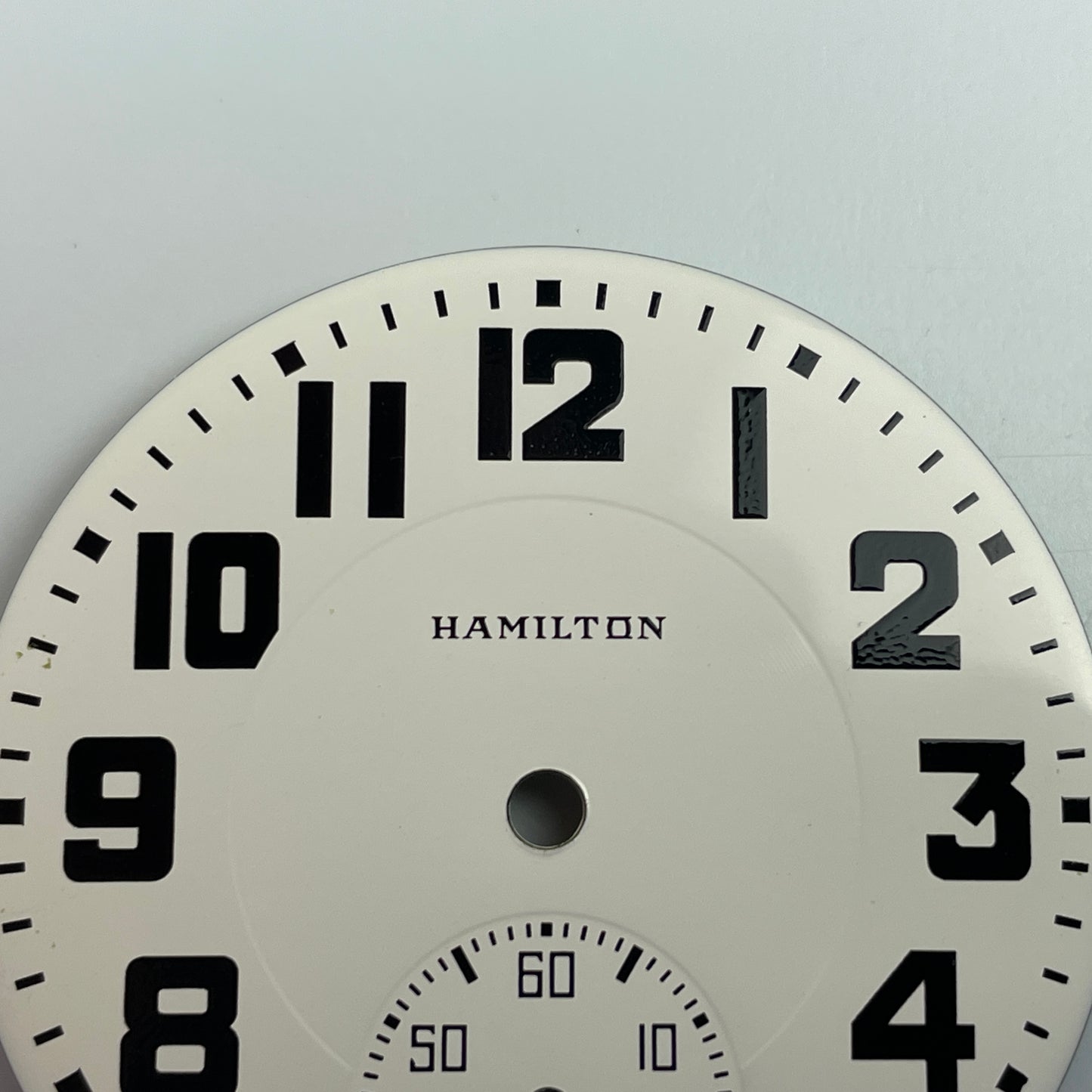 Lot 66- Hamilton 16 Size 992 “RAILROAD” Pocket Watch Dial