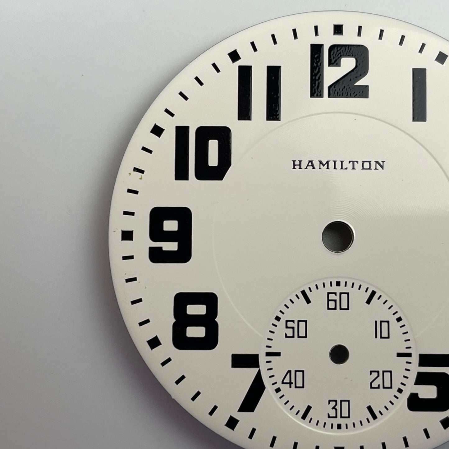 Lot 66- Hamilton 16 Size 992 “RAILROAD” Pocket Watch Dial