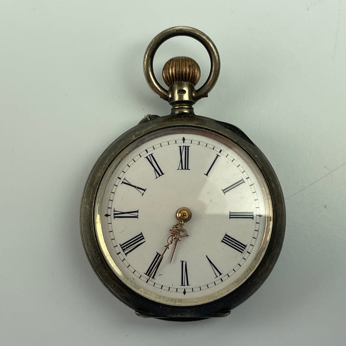 Lot 67- Swiss Ladies' Silver Lapel Watches