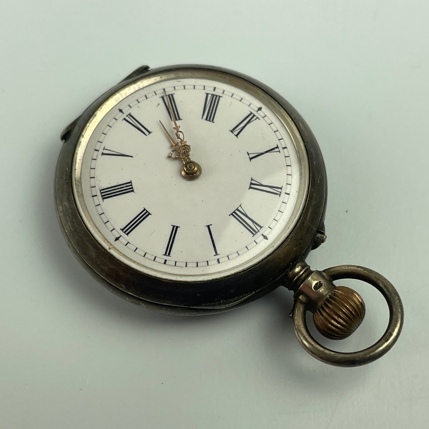 Lot 67- Swiss Ladies' Silver Lapel Watches
