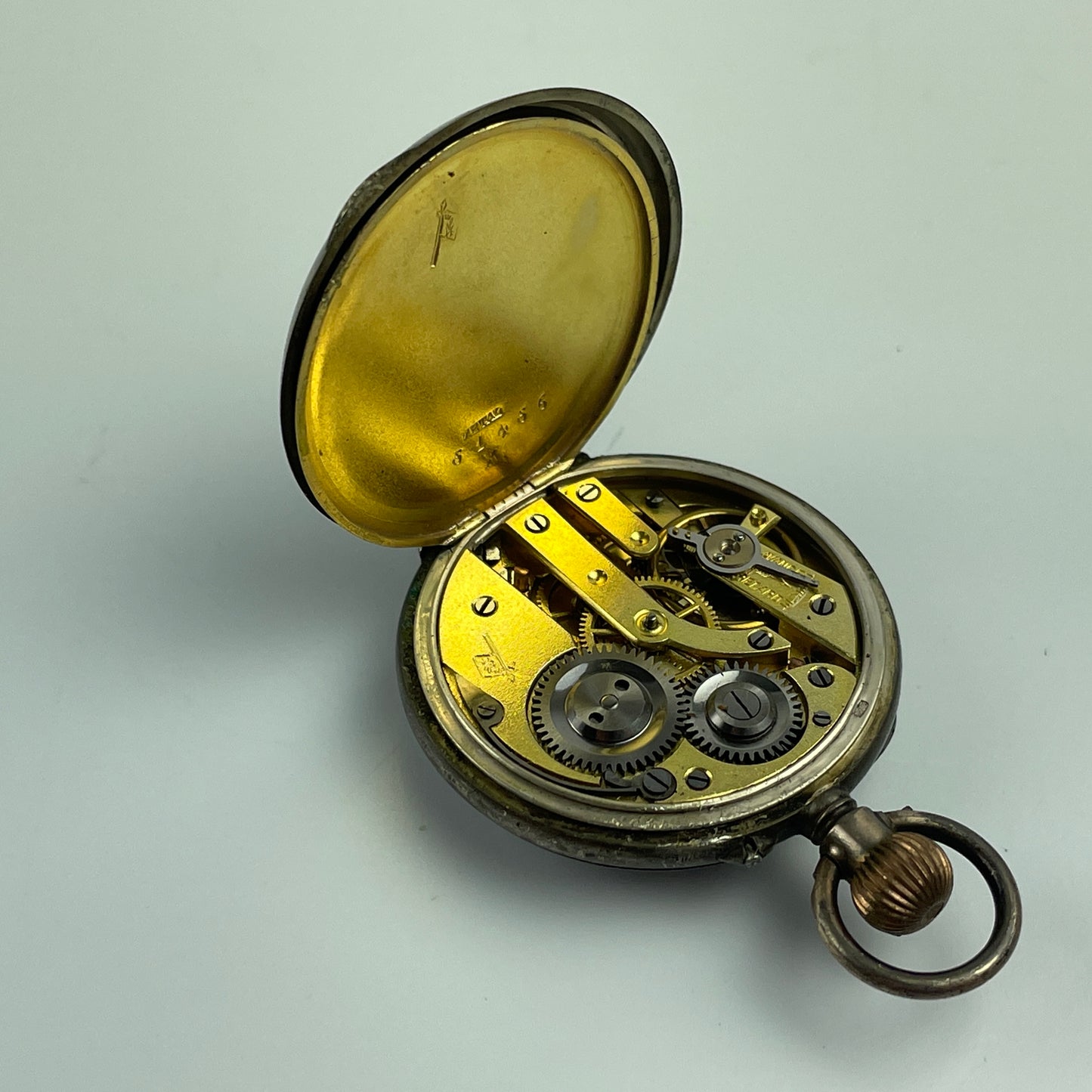 Lot 67- Swiss Ladies' Silver Lapel Watches