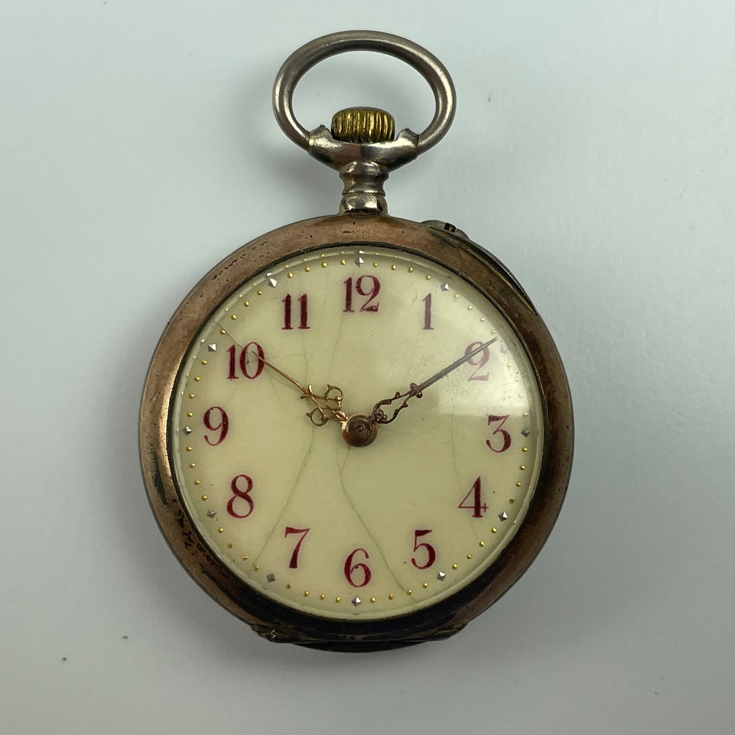 Lot 67- Swiss Ladies' Silver Lapel Watches
