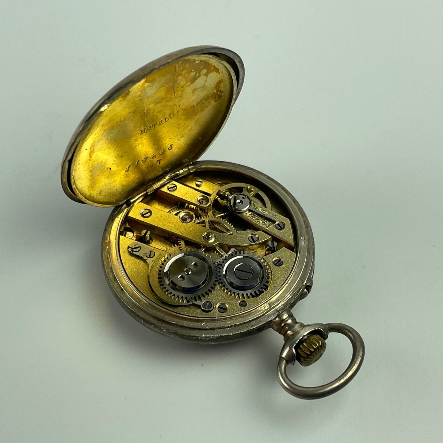Lot 67- Swiss Ladies' Silver Lapel Watches