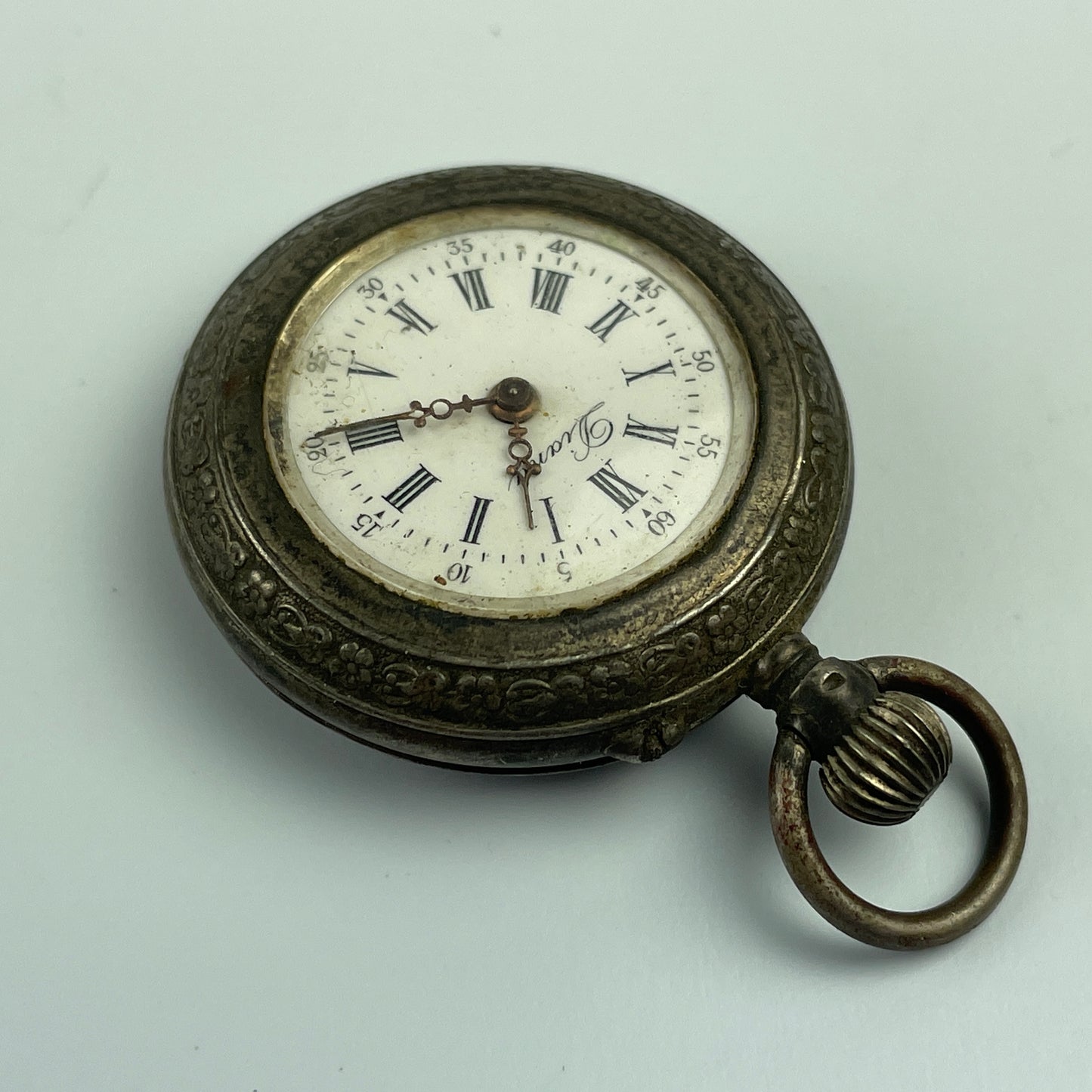 Lot 67- Swiss Ladies' Silver Lapel Watches
