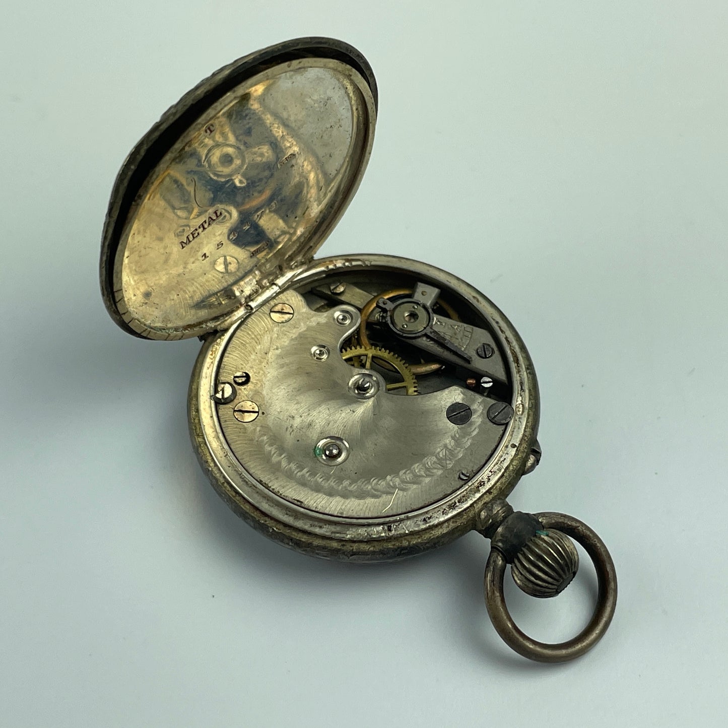 Lot 67- Swiss Ladies' Silver Lapel Watches