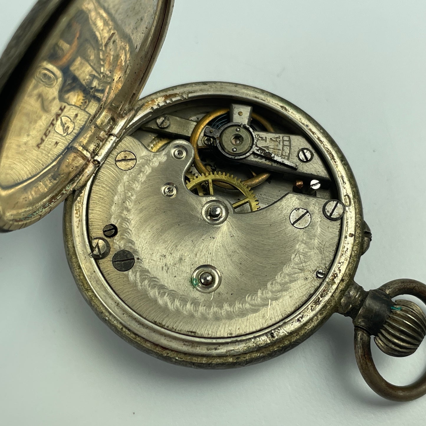 Lot 67- Swiss Ladies' Silver Lapel Watches