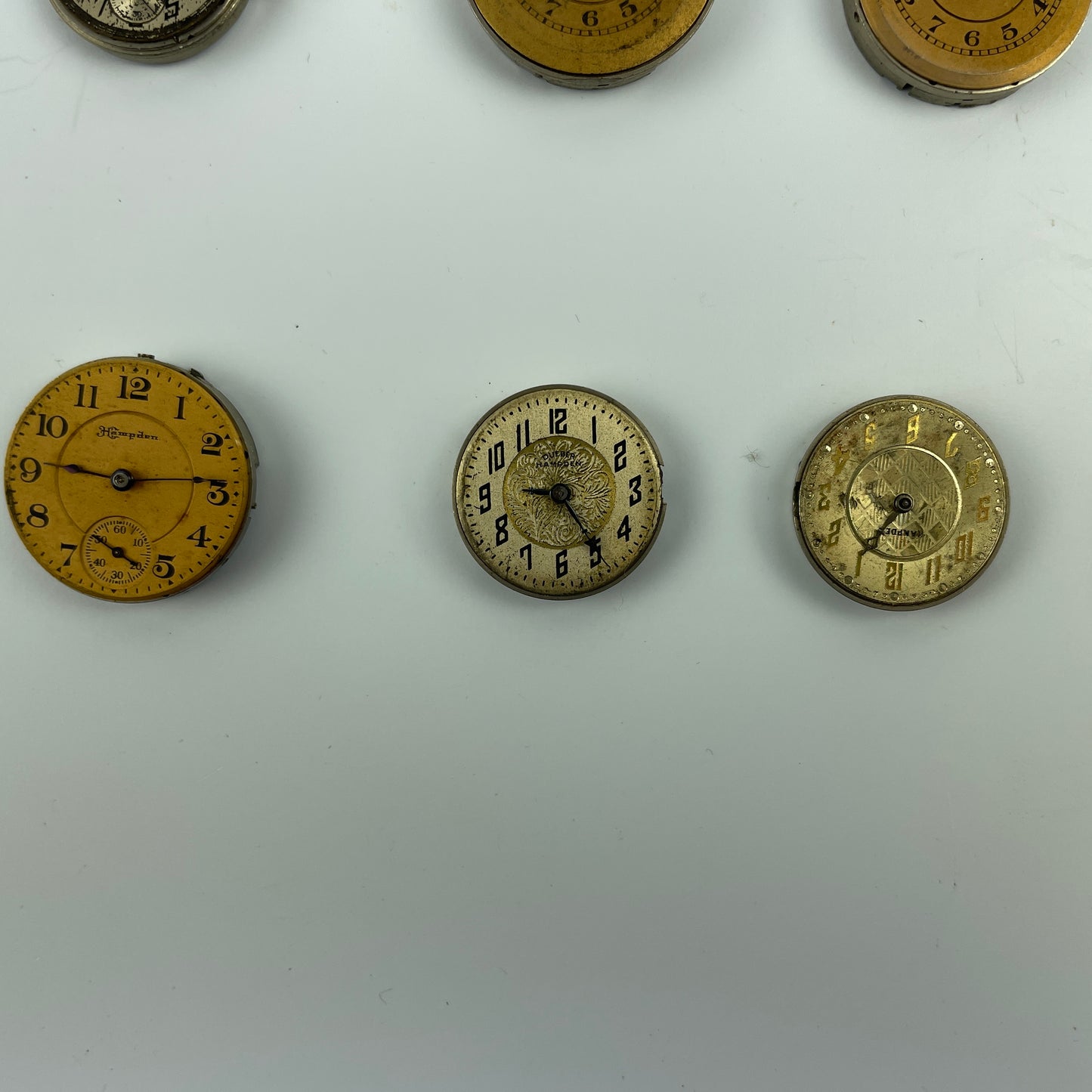 Lot 69- Waltham & Hampden Watch Movements