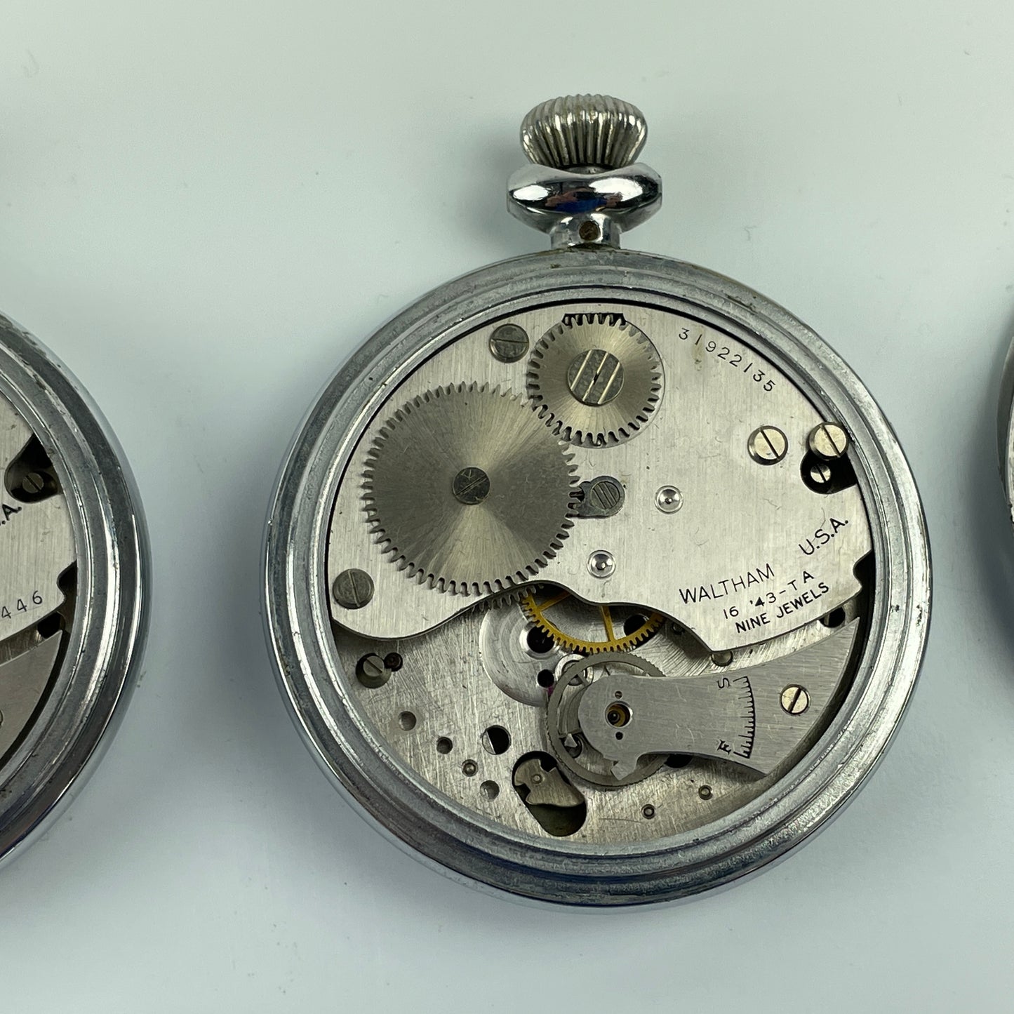 Lot 73- Waltham16A Military Movement Parts