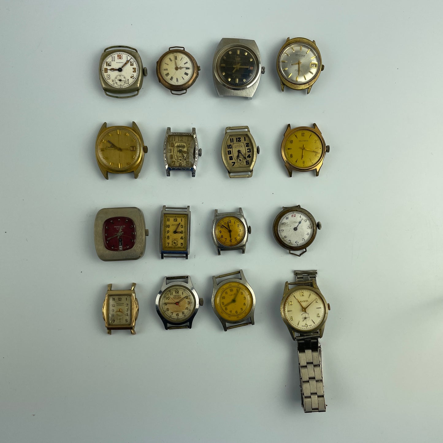 Lot 111- Swiss Men’s non-running Vintage Mechanical Wristwatches